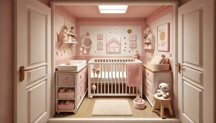 Quarto de Bebê Menina Pequeno: Dicas de Como Montar
