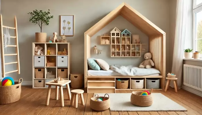Quarto de Bebê Montessoriano 