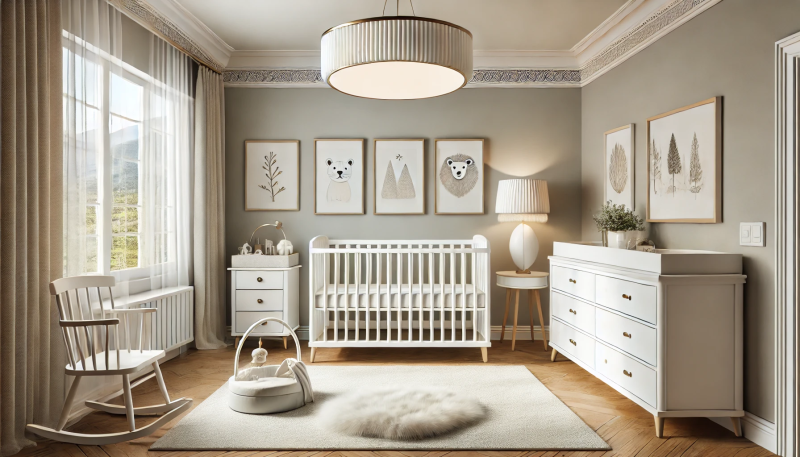 Imagem Quarto de Bebê Moderno: Tendências e Inspiração Decoração