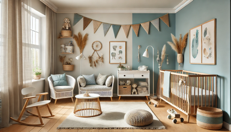 Imagem Ideias Inspiradoras para Decoração Quarto de Bebê Masculino