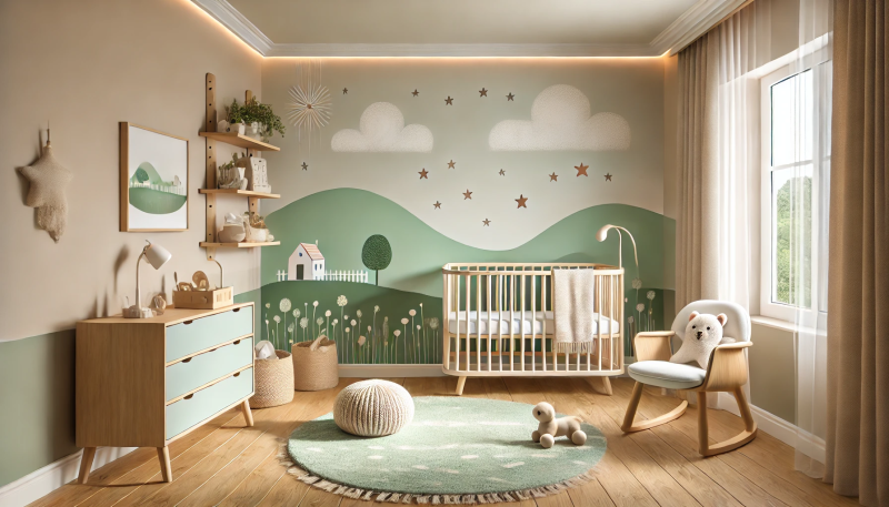 Imagem Ideias Inspiradoras para Decoração Quarto de Bebê Masculino