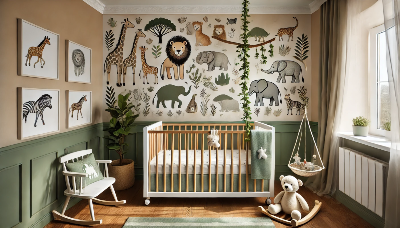 Imagem Ideias Inspiradoras para Decoração Quarto de Bebê Masculino