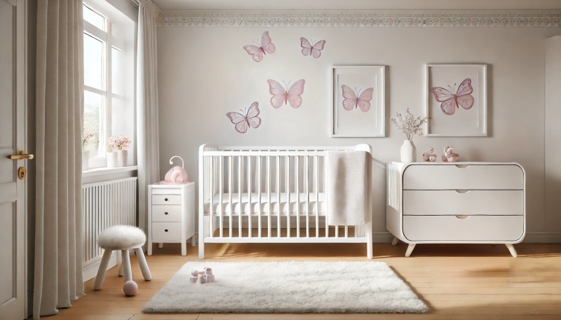 Imagem 12 Ideias Para Um Quarto de Bebê Menina Incrível